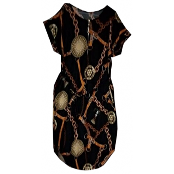 Woman's Shirt. Black Yellow