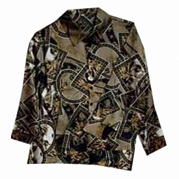 Woman's Shirt. Dark grey. Long sleeve