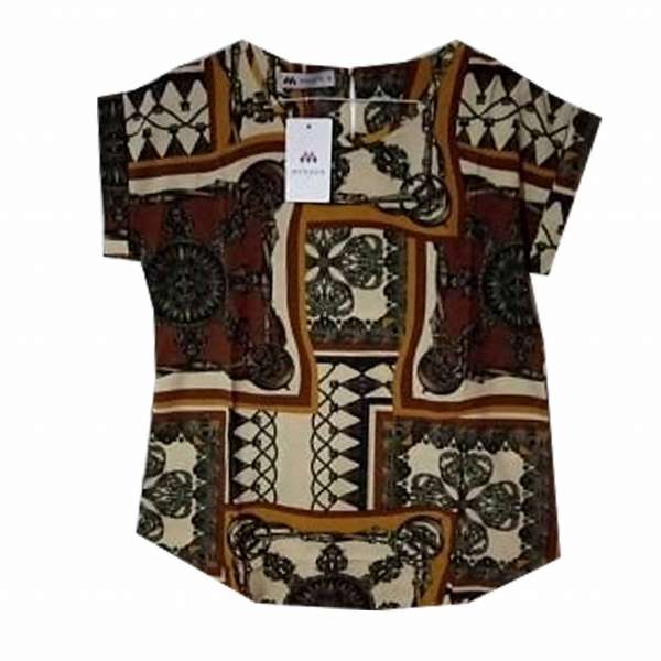 Woman's Shirt. Dark chocolate