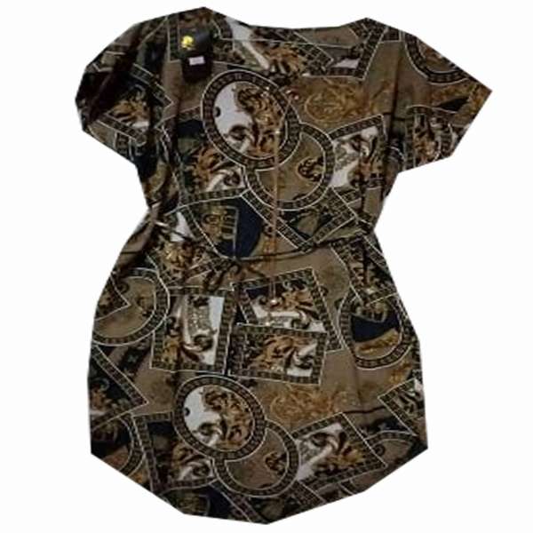 Woman's Shirt. Dark grey. Short sleeve